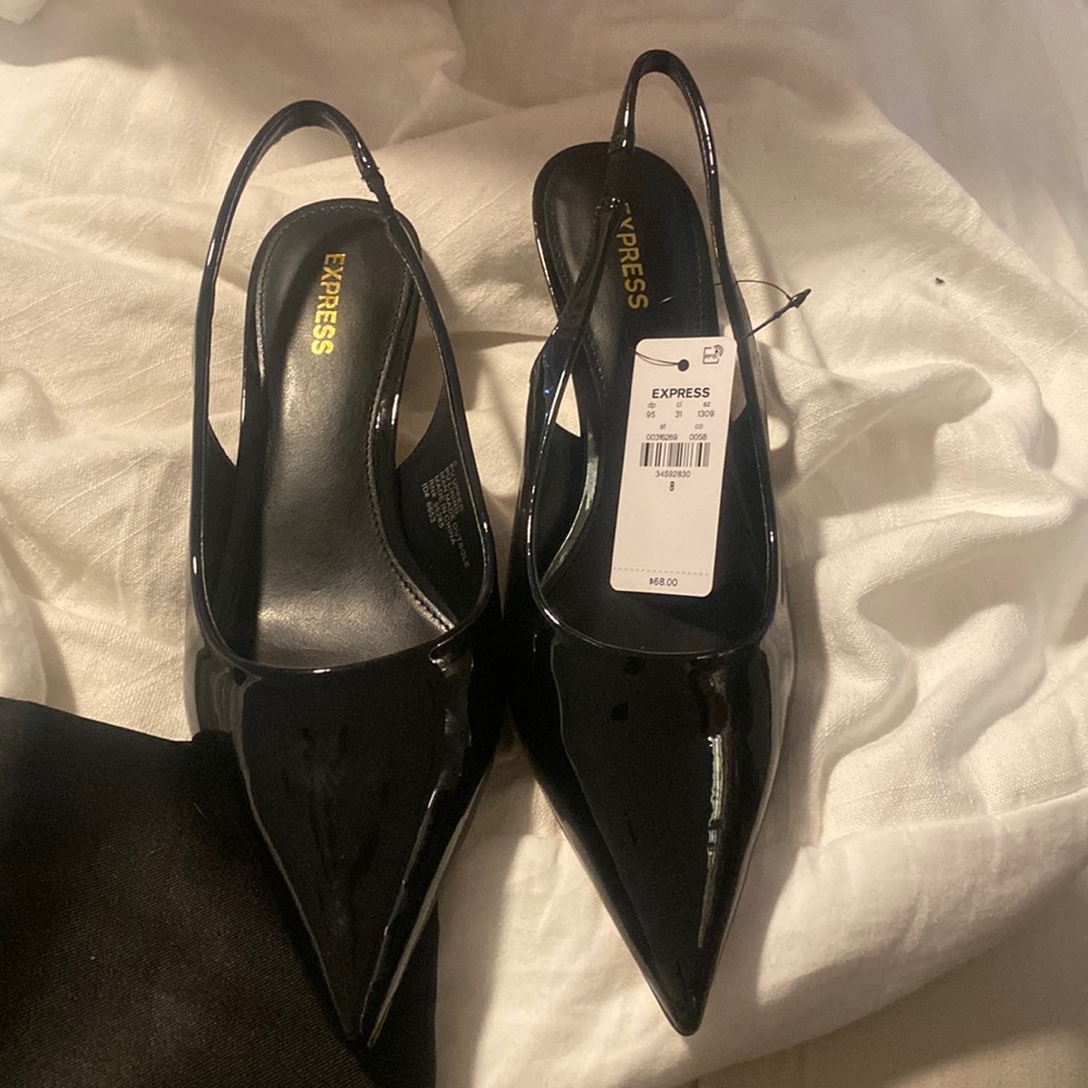 New slingback kitten heel